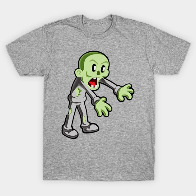 Zombie T-Shirt by fridaynightbing